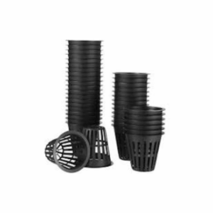 Wick Pot 50mm – Black Net Pots (Pack of 40)