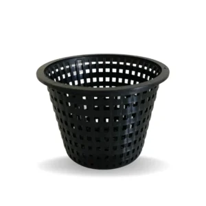 Wick Pot Large 145mm × 100mm – Black Net Pot
